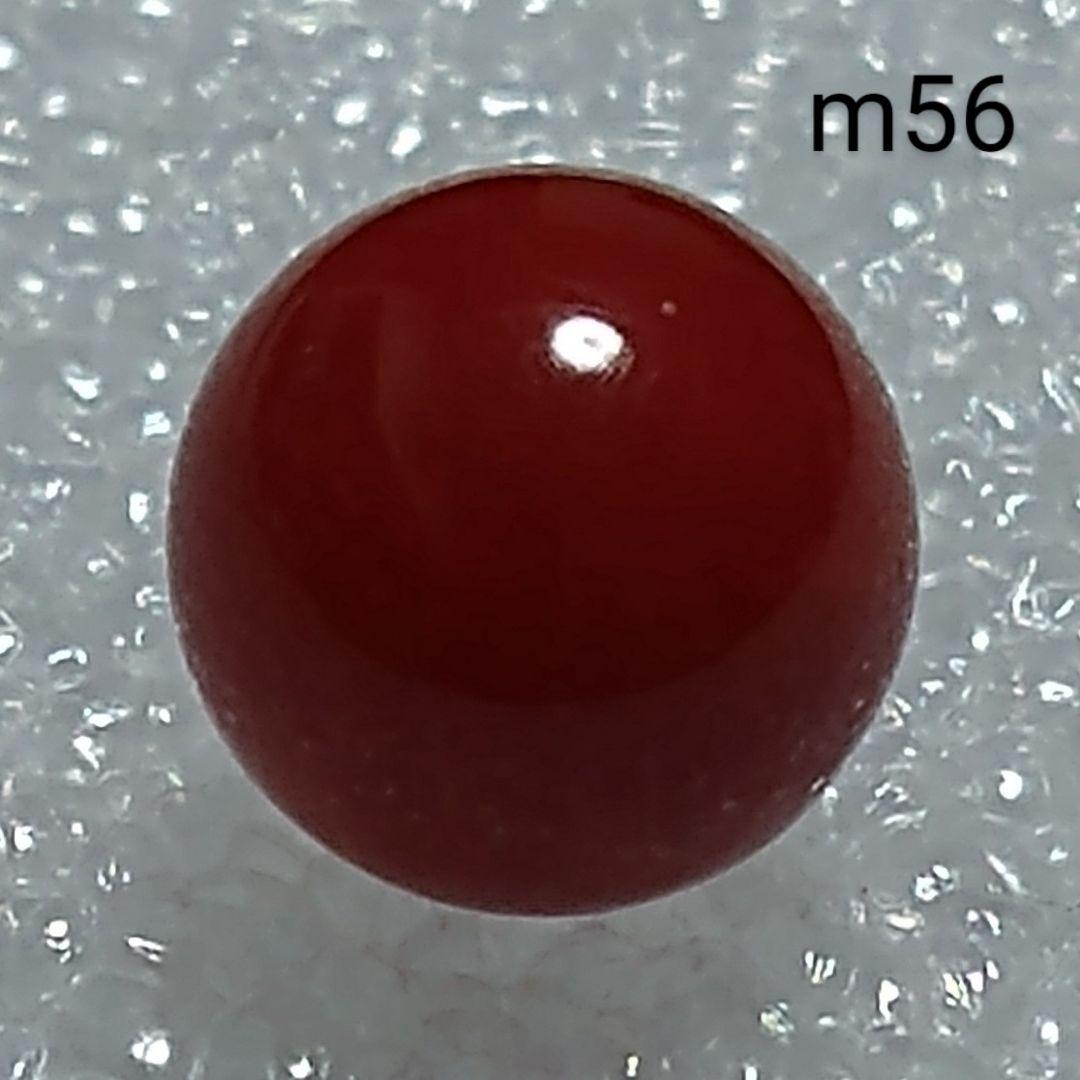のみを m56 9.6 mm 5.20 ct 1.04 g rtaOw-m27436692449 血赤 煌珊瑚 片穴 球 ㈦らかに
