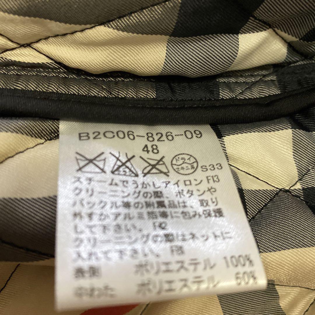 極美品　Burberry  バーバリー  フード付きキルティングコート48
