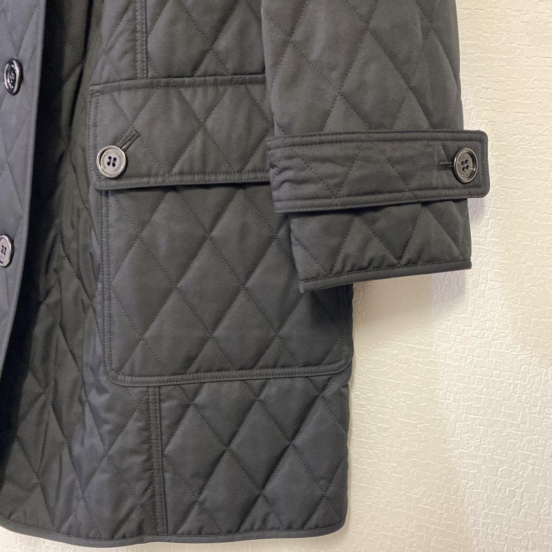 極美品　Burberry  バーバリー  フード付きキルティングコート48