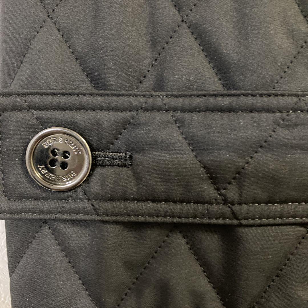 極美品　Burberry  バーバリー  フード付きキルティングコート48