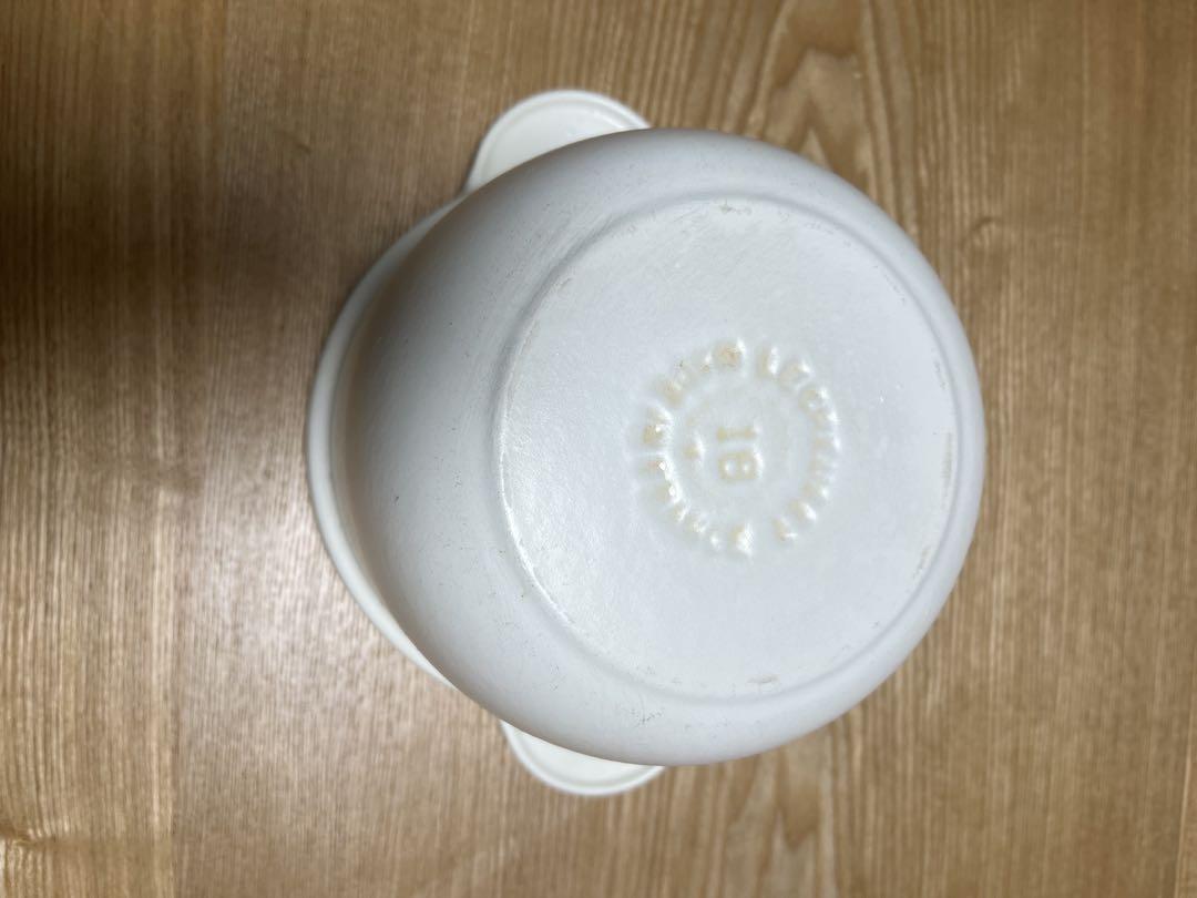 LE CREUSET ココットエブリィ　18 ホワイト