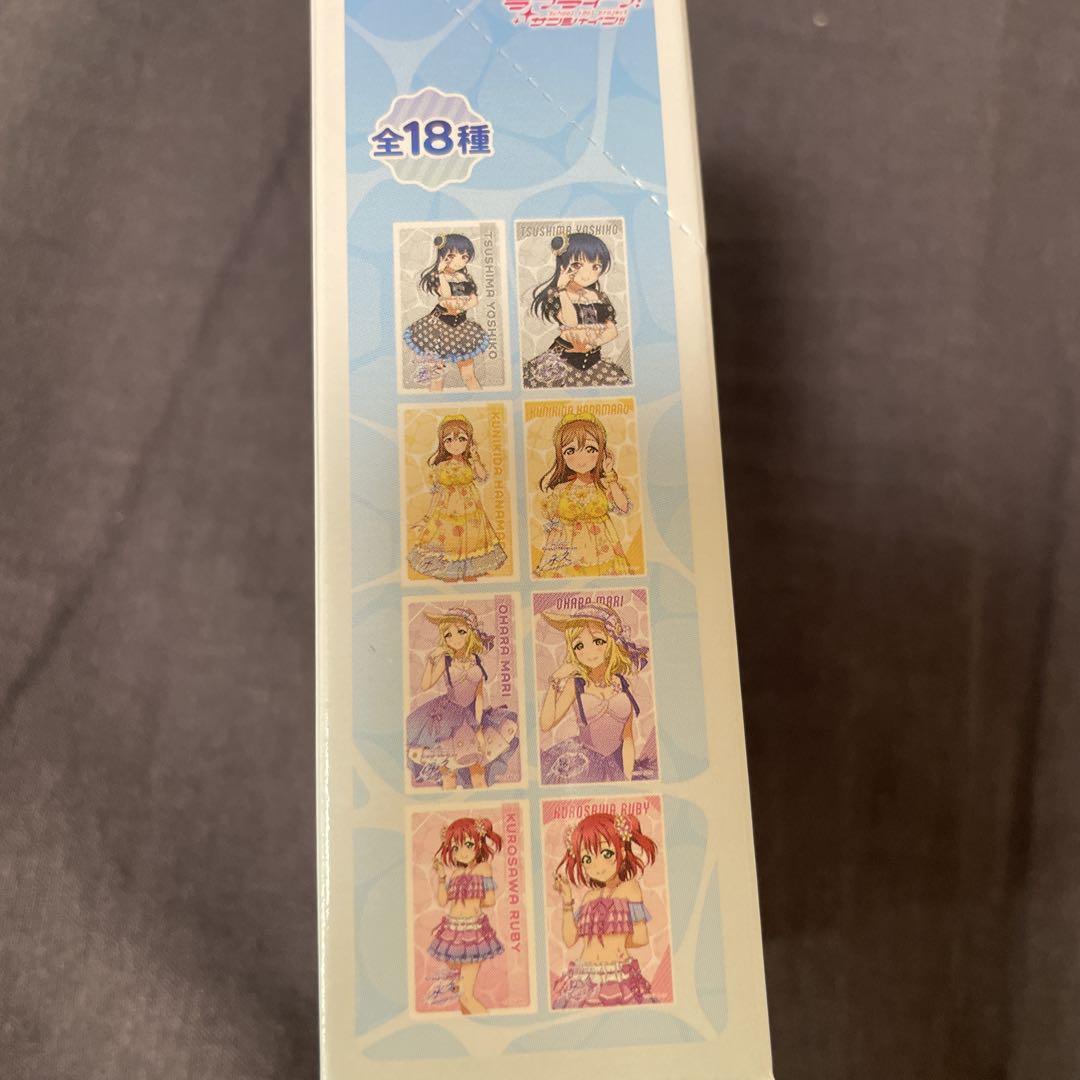 ラブライブ Aqours9周年展示会 トレーディングクリアカード1箱