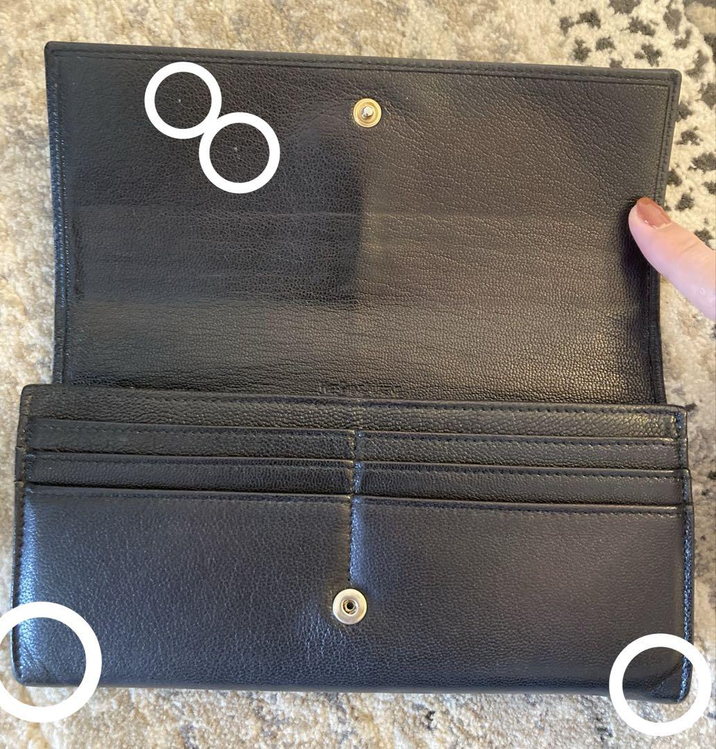 欲しいの Saint Yves サンローラン 長財布 YSL Laurent メルカリ - 小物