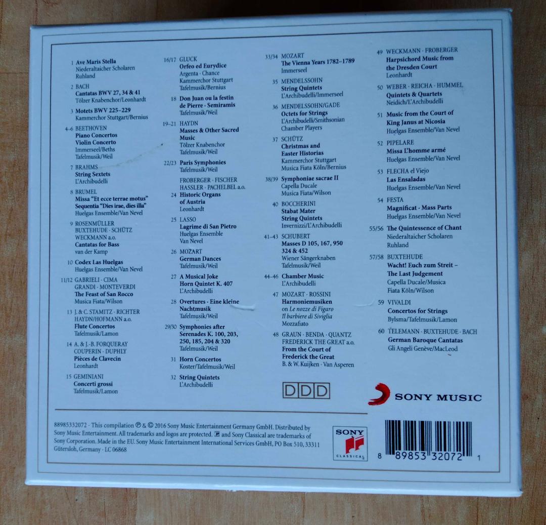 CD60枚 SONY_CLASSICAL VIVARTE BOX VOL.2