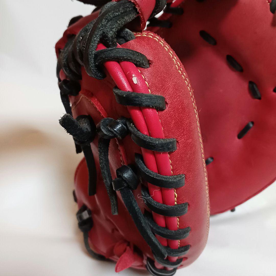 Wilson ウィルソン キャッチャーミット EASY CATCH 一般軟式 赤