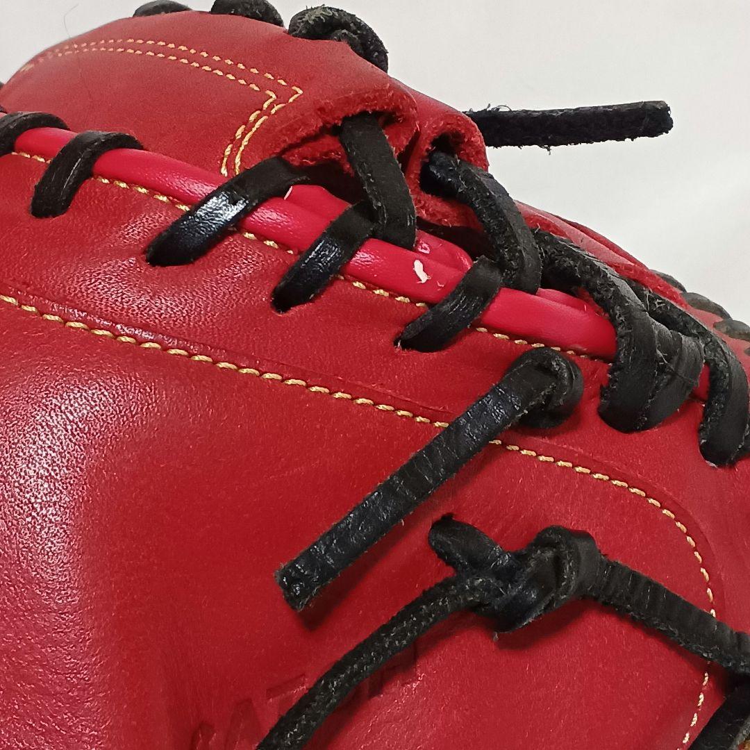 Wilson ウィルソン キャッチャーミット EASY CATCH 一般軟式 赤