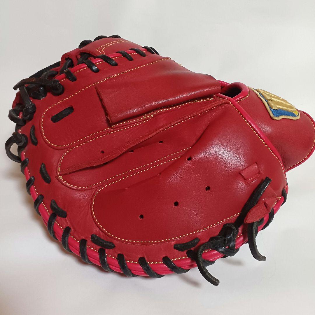 Wilson ウィルソン キャッチャーミット EASY CATCH 一般軟式 赤