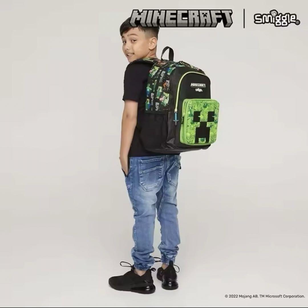✨限定価格✨マイクラ リュック smiggle 海外 クリーパー マインクラフト