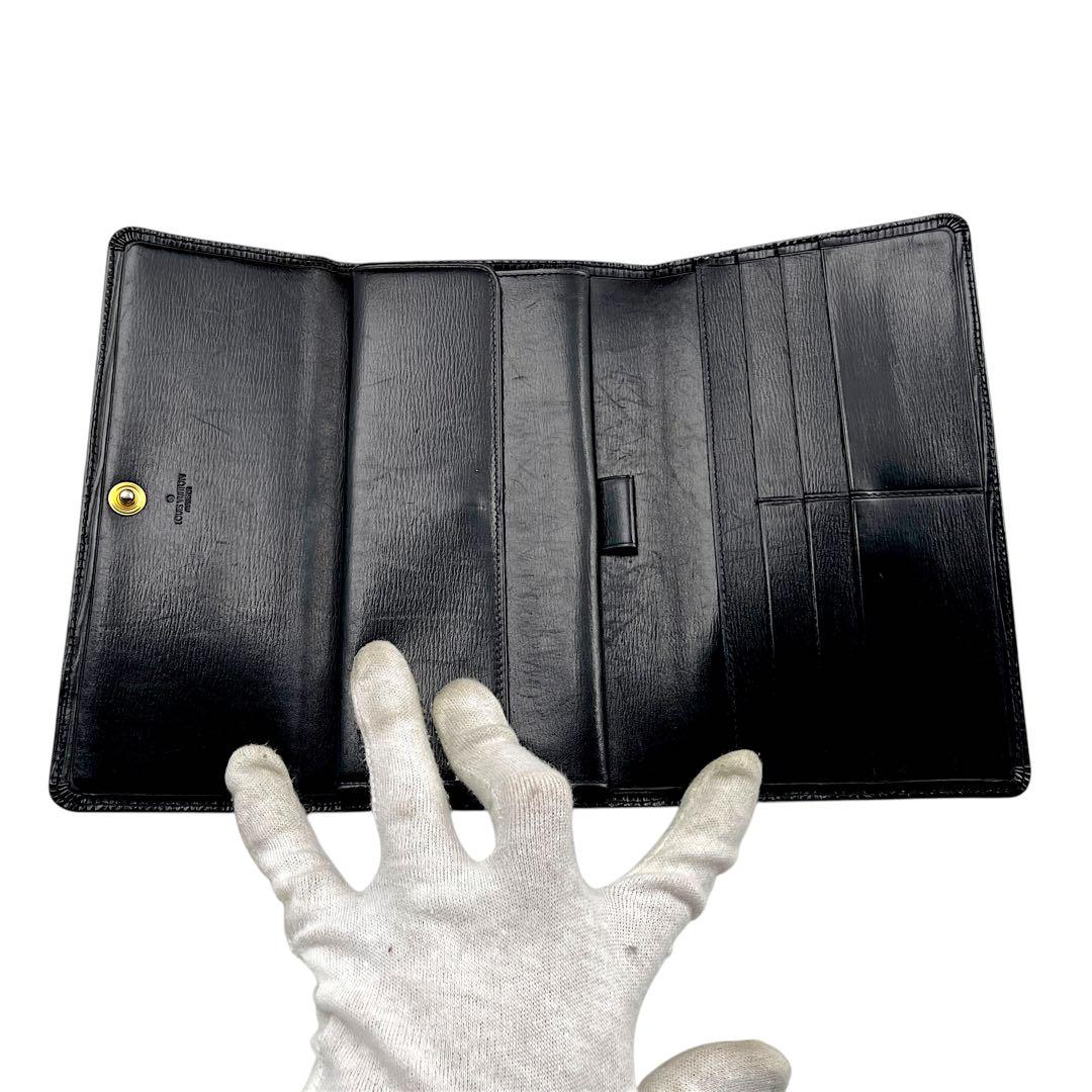 微美品】 【希少品】 ルイヴィトン マルティエ刻印 エピ 長財布
