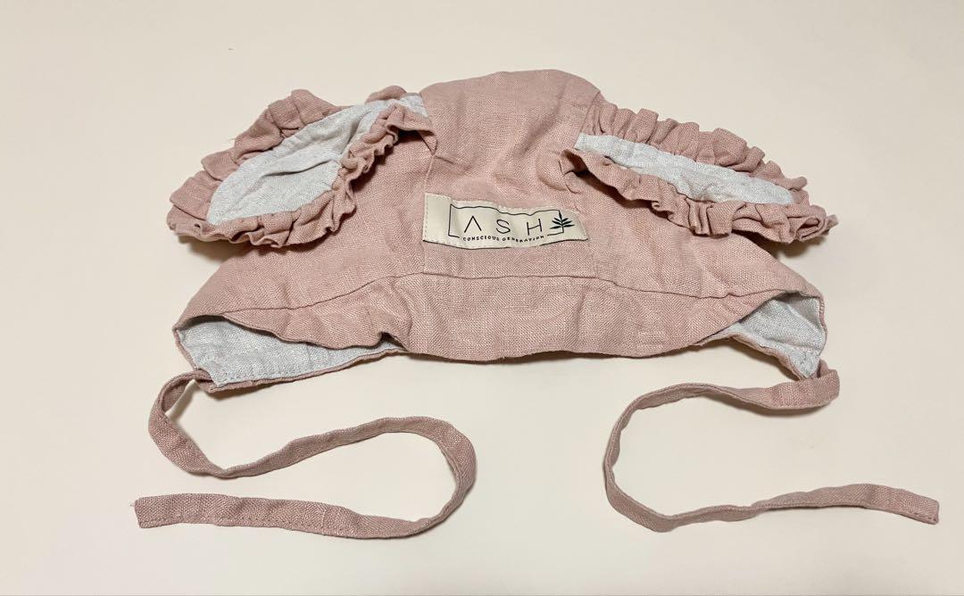 ASH generation linen bonnet ボンネット 帽子