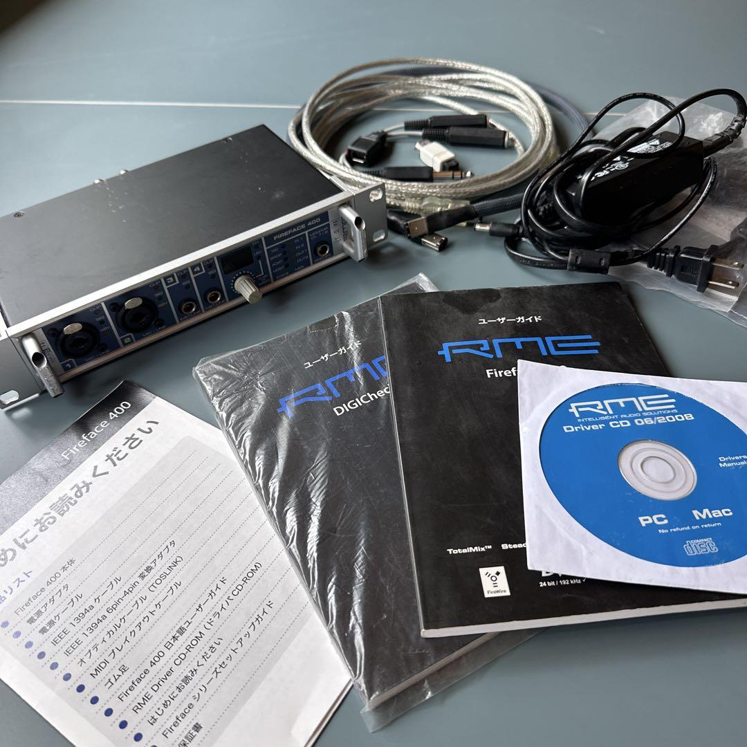 RME Fireface 400 オーディオインターフェース