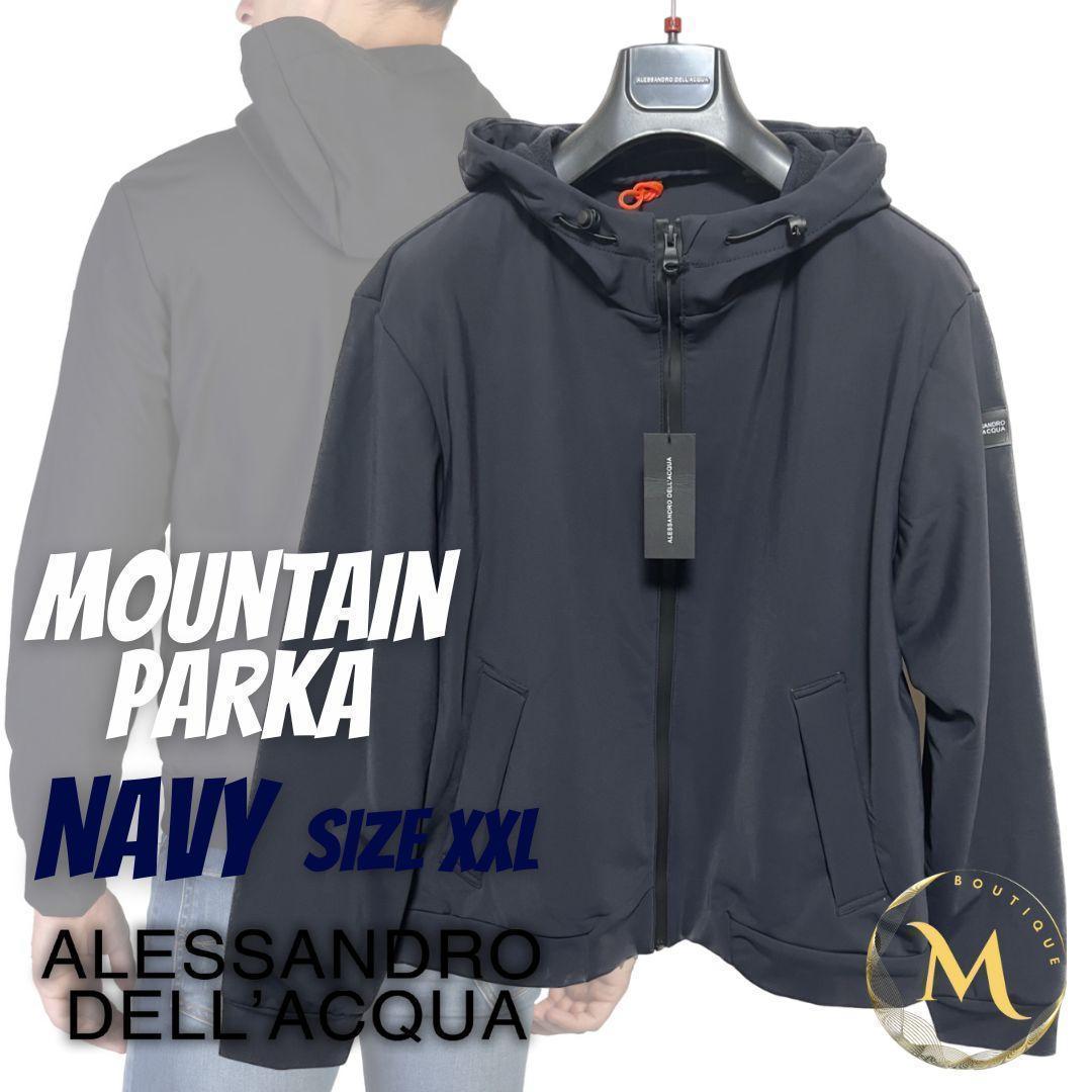 みんなが待ってた！＼再入荷待ち／人気ランキング 新品☆ALESSANDRO DELL'ACQUA◇ナイロンジャケット 紺 XXL ジャケット・アウター