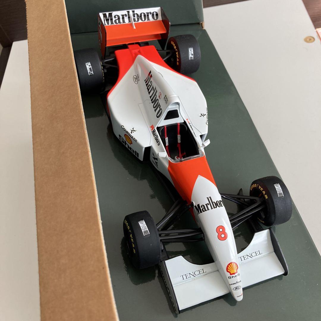 ミニカー Marlboro McLaren MP4/8 FORD HB D7 1/18