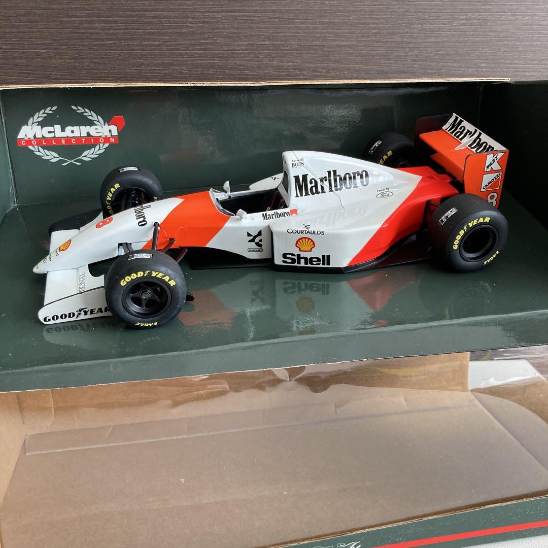 ミニカー Marlboro McLaren MP4/8 FORD HB D7 1/18