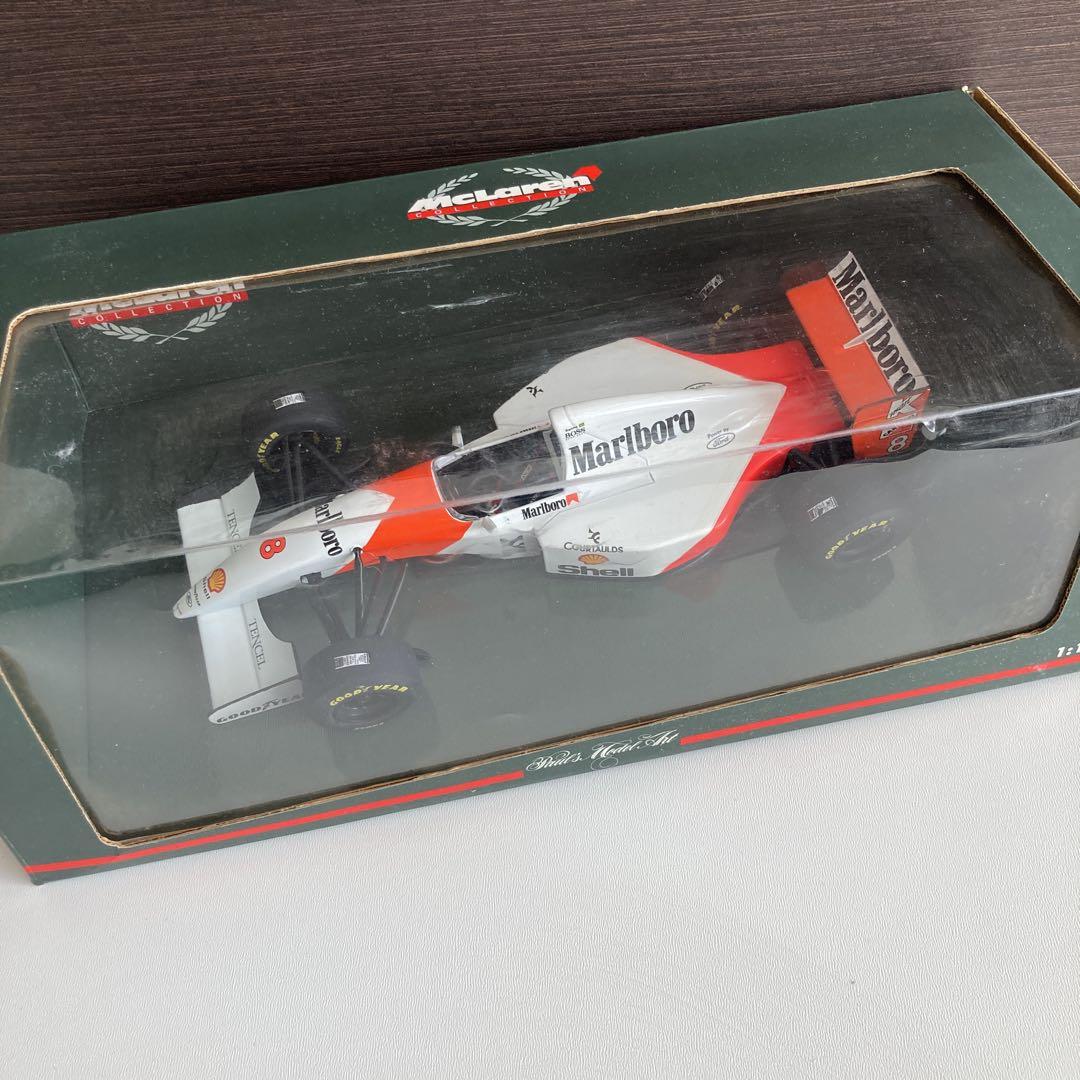 ミニカー Marlboro McLaren MP4/8 FORD HB D7 1/18