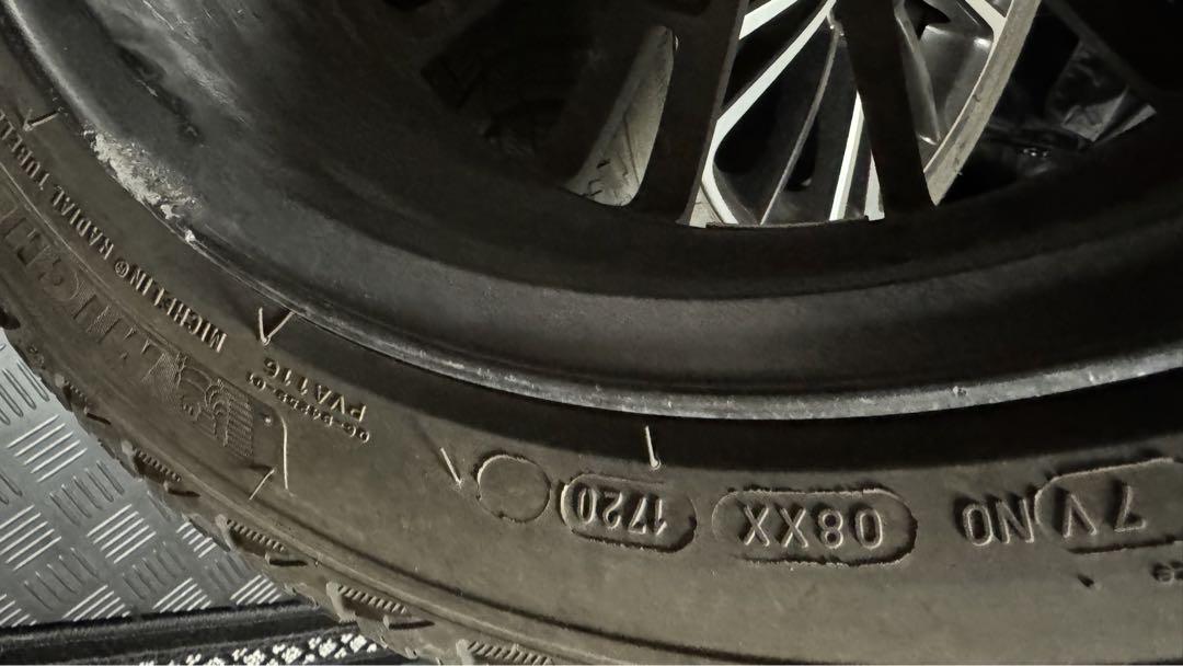 86 BRZ 純正ホイール　2020年製　ミシュラン　スタッドレス　ZN6