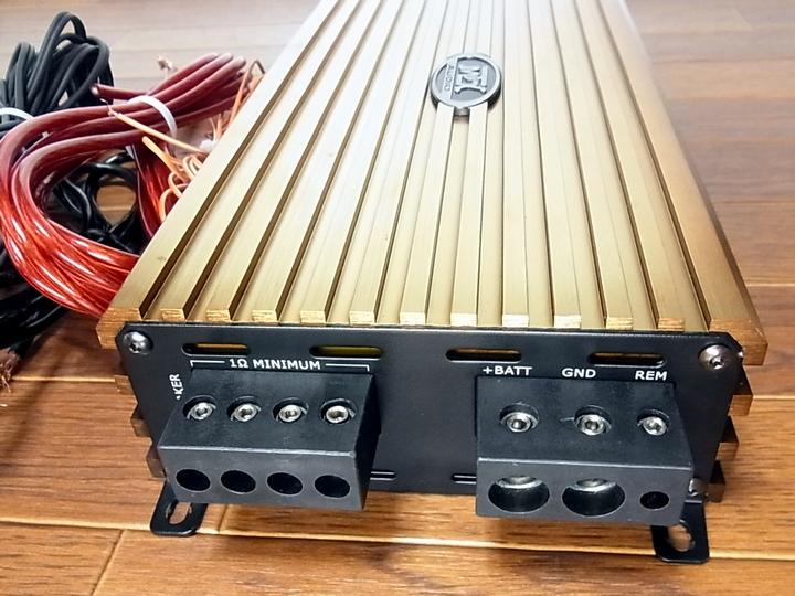★ MAX 1200Ｗ ★ MTX TD1000.1D パワーアンプ！！