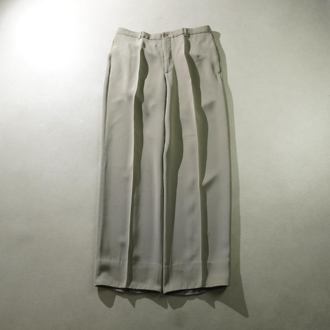 GIORGIO ARMANI シルク100% セットスーツ ベージュ/UW351