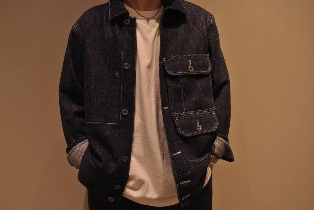 [未着品]デニムヒップジャケット LYBRO/ライブロ