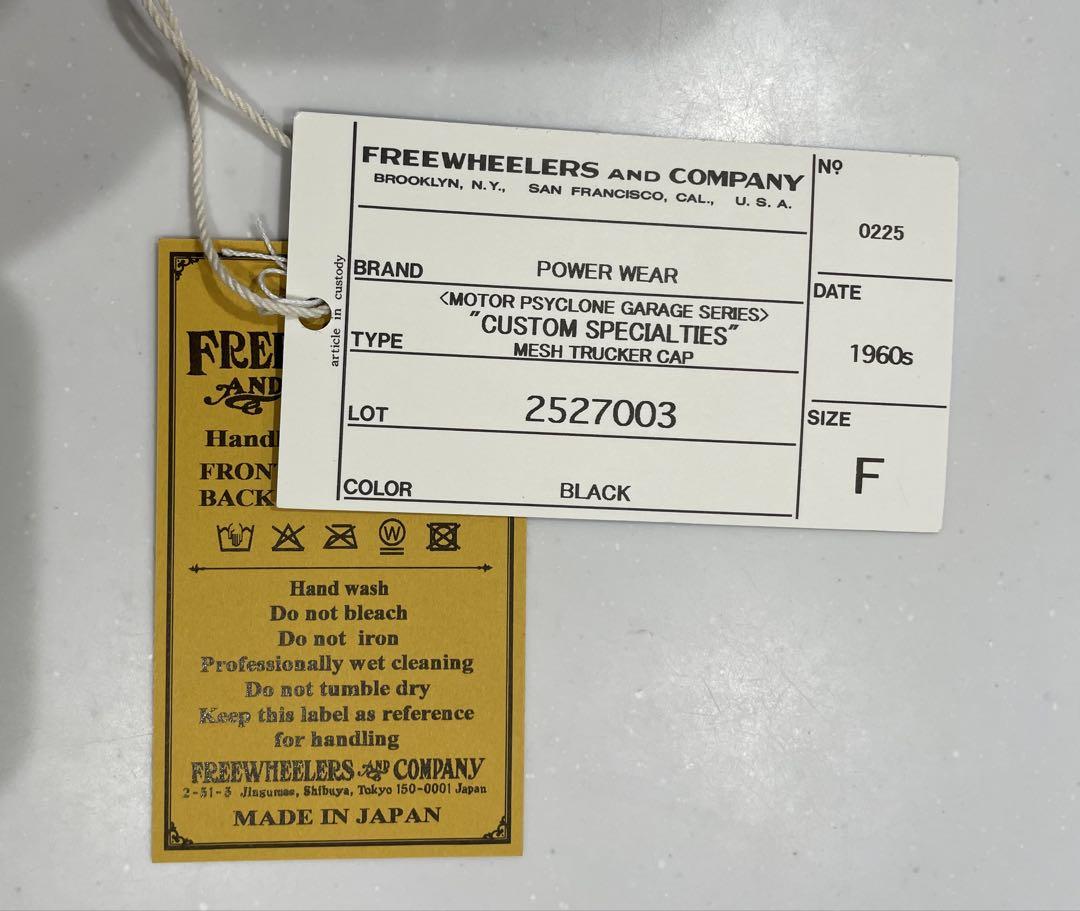 い*お様 FREEWHEELERS フリーホイーラーズ メッシュキャップ