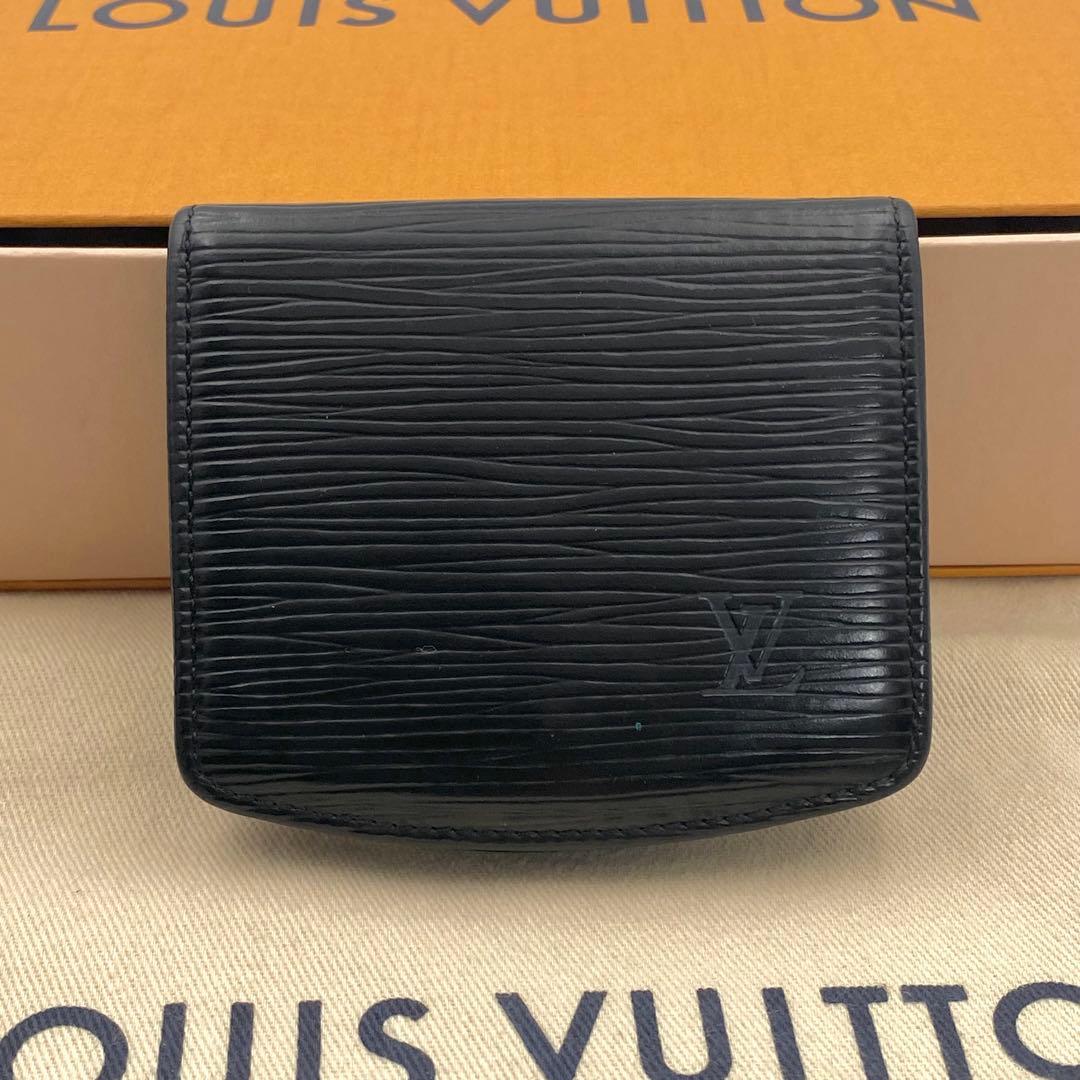 ルイヴィトン エピ キュベットスプール コインケース 小銭入れ ノワール 黒LOUIS VUITTON