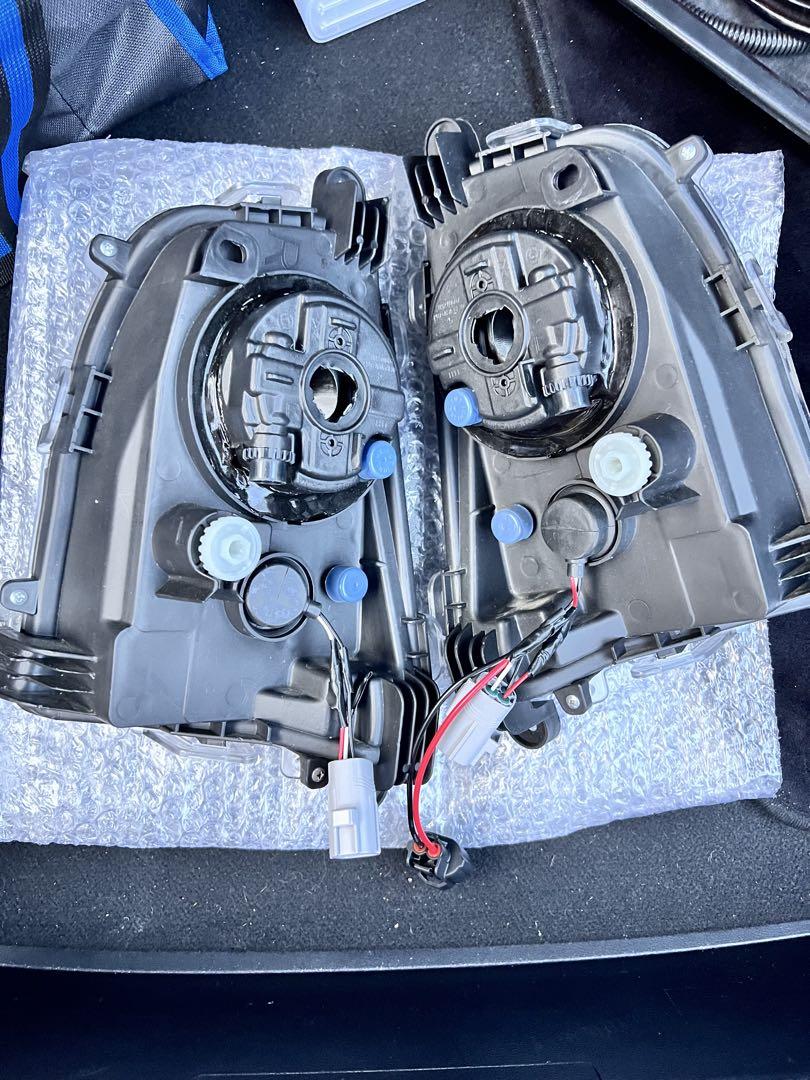 50プリウス前期 フォグランプユニット HID屋製リレーハーネス付 H11バルブ