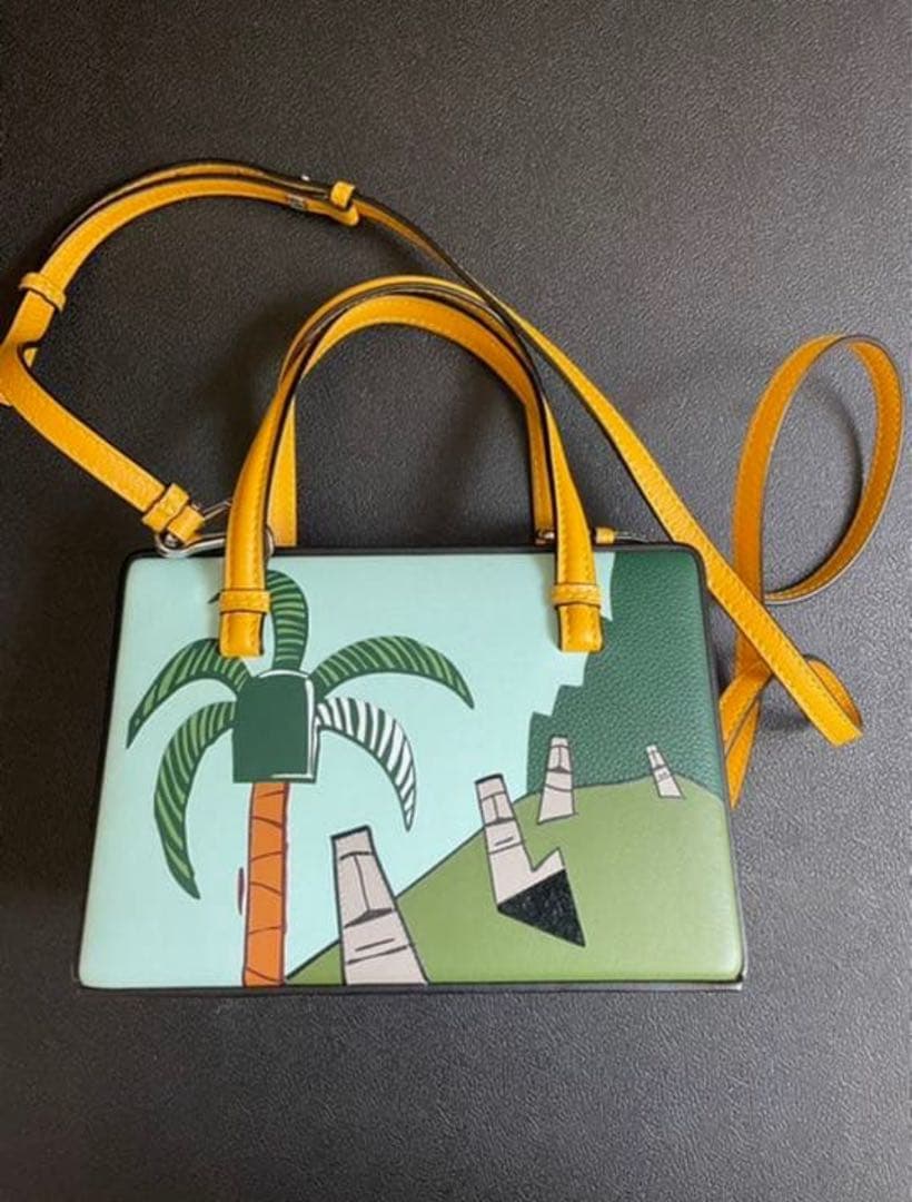 LOEWE パームツリー トートバッグ クラシックカーフ ポスタルバッグ LOEWE パームツリー トートバッグ クラシックカーフ ポスタルバッグ