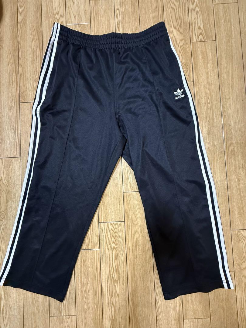 adidas トラックパンツ 3本ライン ブラック 常田大希着用