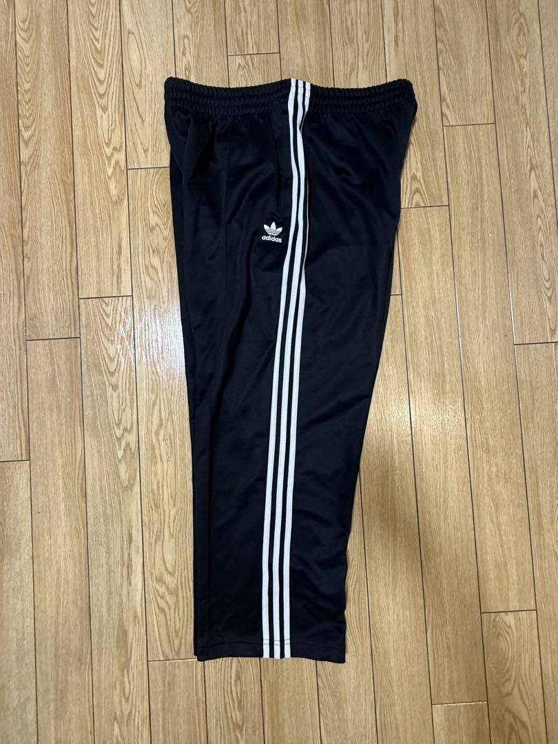 adidas トラックパンツ 3本ライン ブラック 常田大希着用