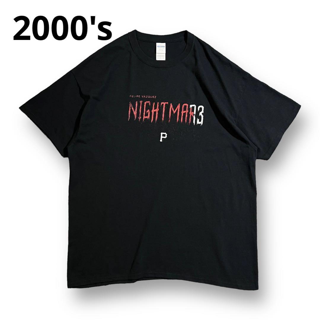 00s FELIPE VÁZQUEZ NIGHTMARE73 プリント Tシャツ