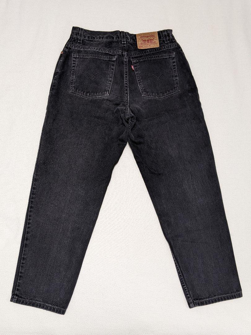大人気爆買い 美品 90s Levi's リーバイス 550 ブラックジーンズ USA製 古着 8phDI-m27469413373 安い新作