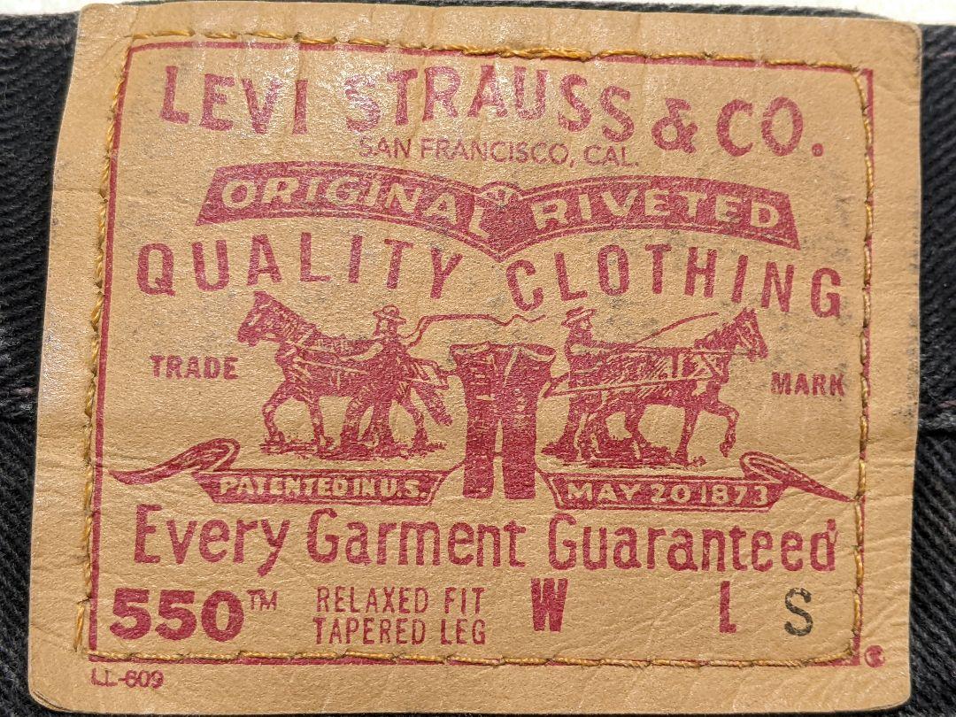 大人気爆買い 美品 90s Levi's リーバイス 550 ブラックジーンズ USA製 古着 8phDI-m27469413373 安い新作