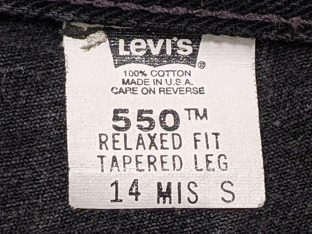 大人気爆買い 美品 90s Levi's リーバイス 550 ブラックジーンズ USA製 古着 8phDI-m27469413373 安い新作