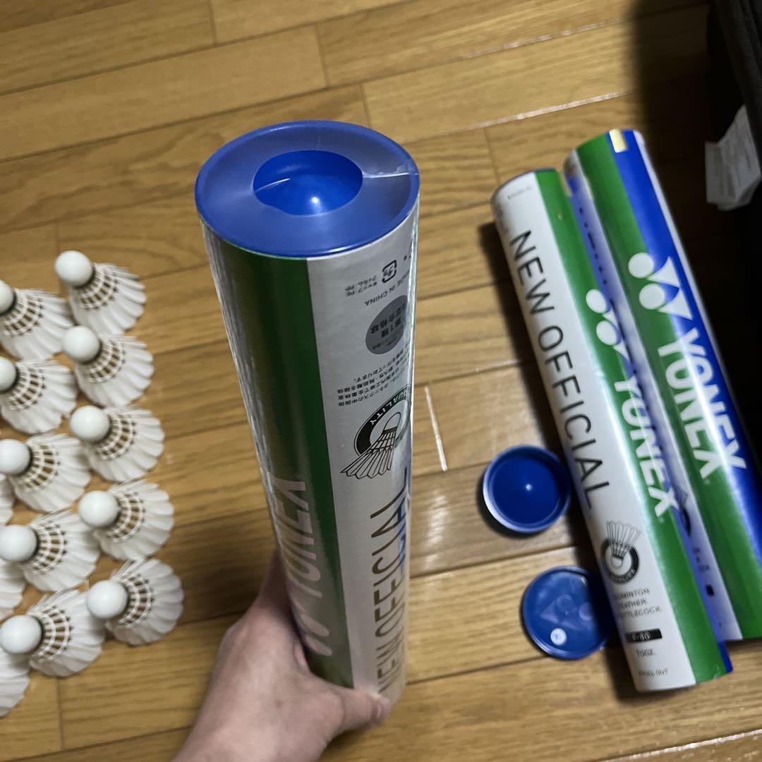 YONEX ニューオフシャル、エアロセンサー600、ミズノ newシャトル