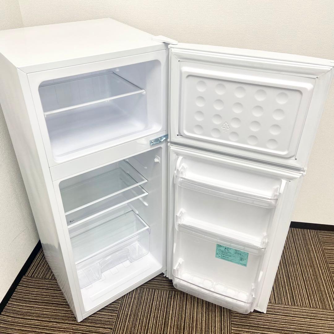 激安!130L 19年製Haier2ドア冷蔵庫JR-N130A(W)☆05512 オンライン