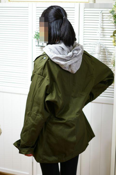 イタリア　コンバット　ジャケット　軍服　ミリタリー　女子　レディース　ジャンパー