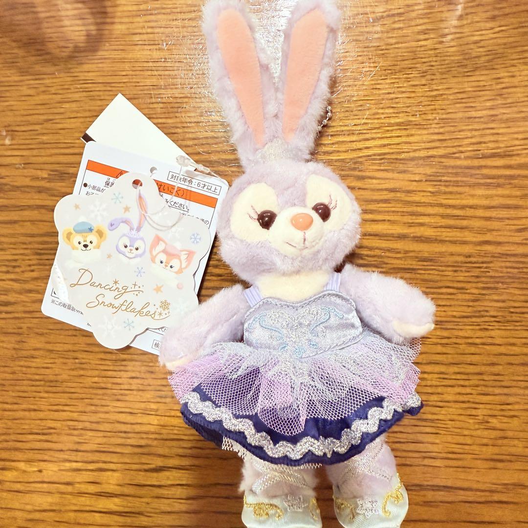 ステラルーぬいぐるみバッジダンシングスノーフレークス