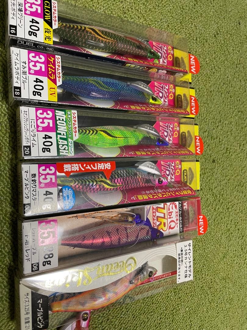 ティップランエギ セット 全部で36本YAMASHITA OLIVEOS_COM_TR