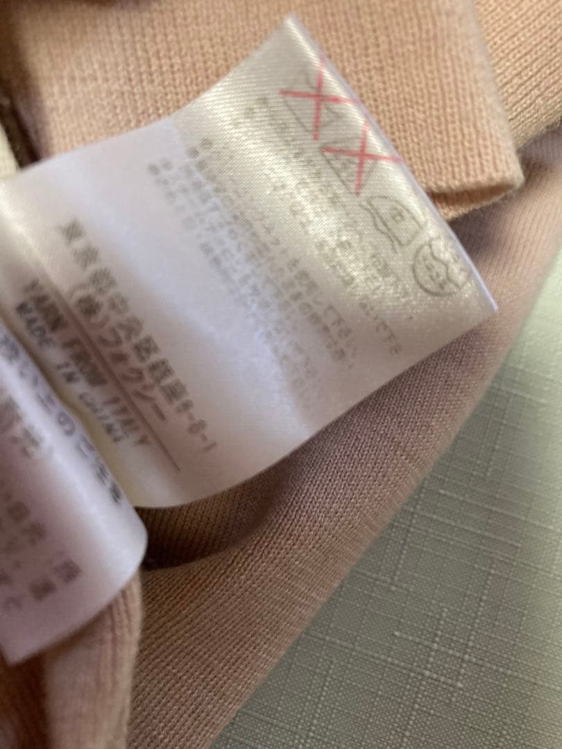 FOXEY グレースウール タートルネック ピンク系 サイズ40 クリーニング済 FOXEY グレースウール タートルネック ピンク系 サイズ40 クリーニング済