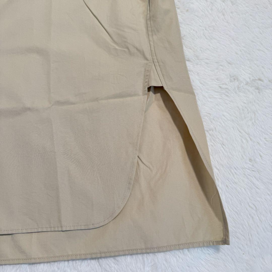 美品✨　エブール　ローガンコットンシャツブラウス　2way　綿100％　23SS 美品✨ エブール ローガンコットンシャツブラウス 2way 綿100