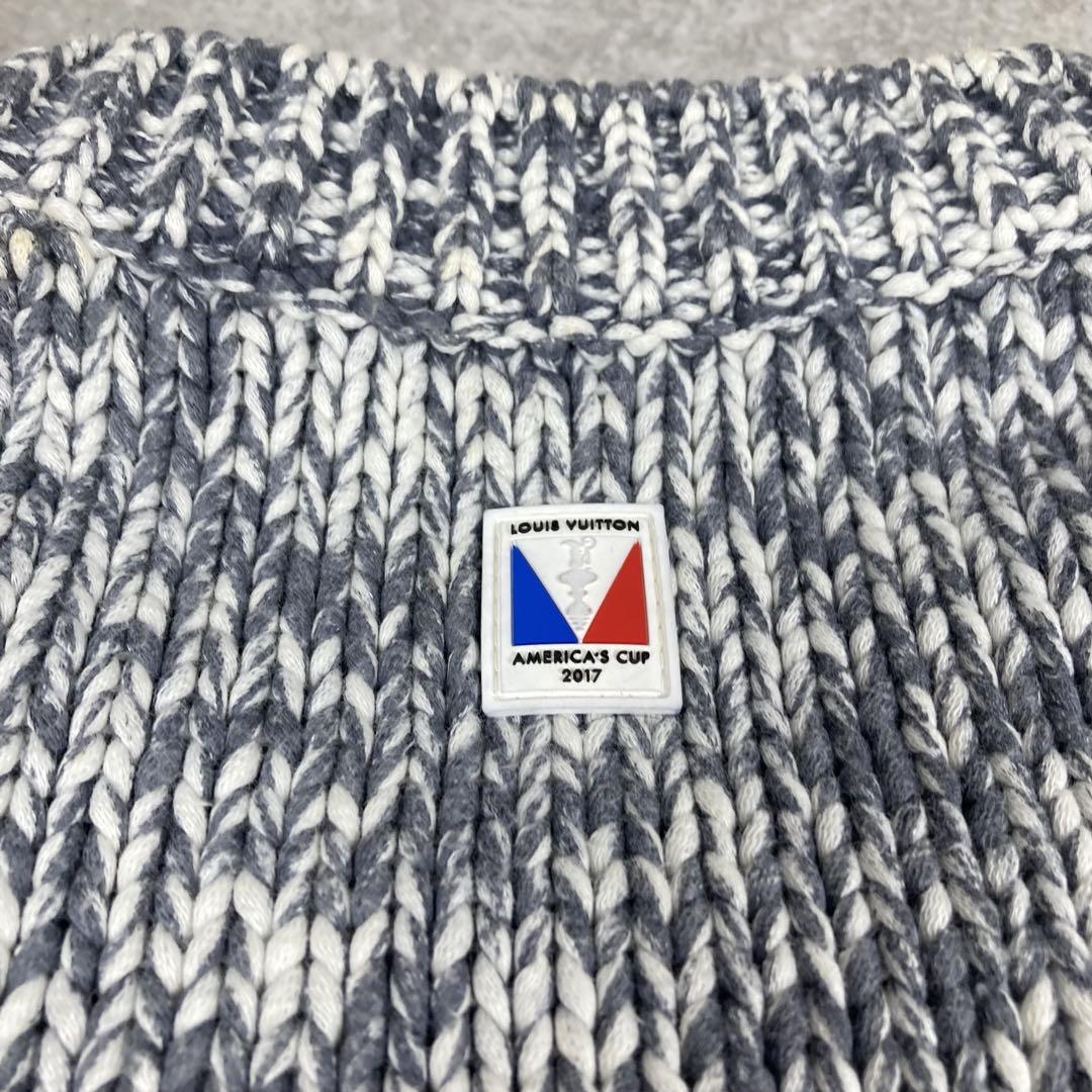 LV ルイ　ヴィトン　アメリカズカップ　2017 肉厚　ニット　XXL