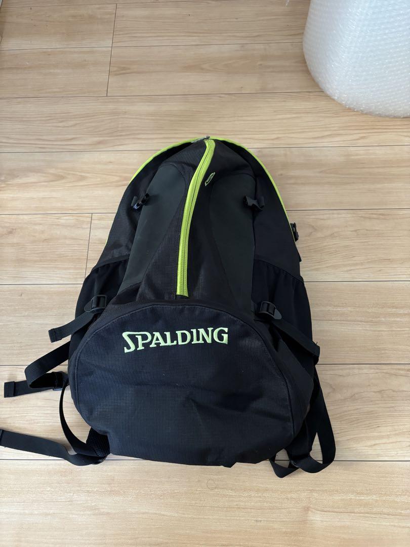SPALDING バスケットボール用リュック　黒