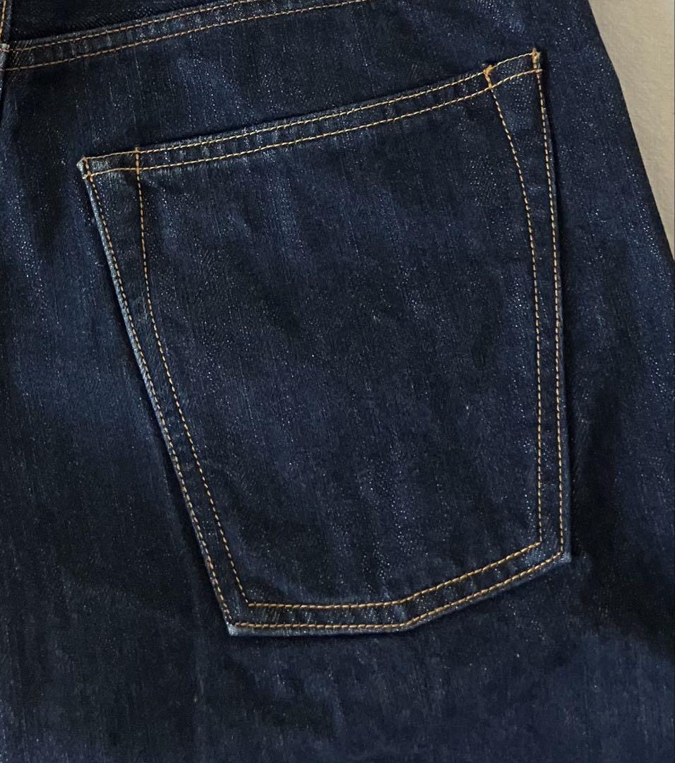 EEL イール 砂浜デニム テーパード デニム パンツ XS