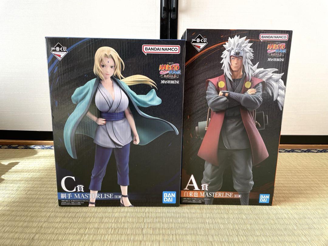 NARUTO疾風伝 一番くじ A賞 自来也 C賞 綱手