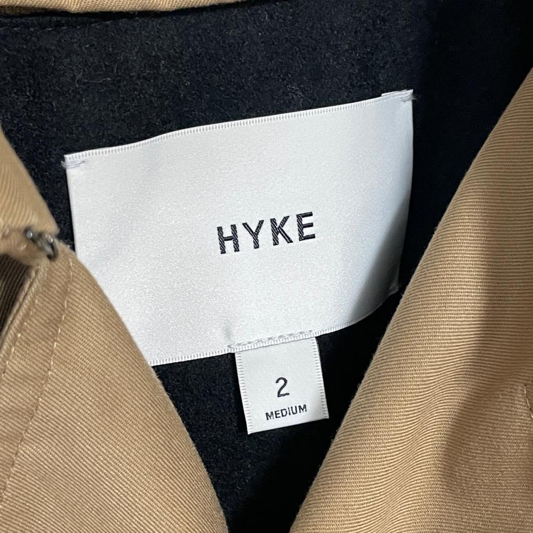 HYKE トレンチコート ベージュ サイズ2