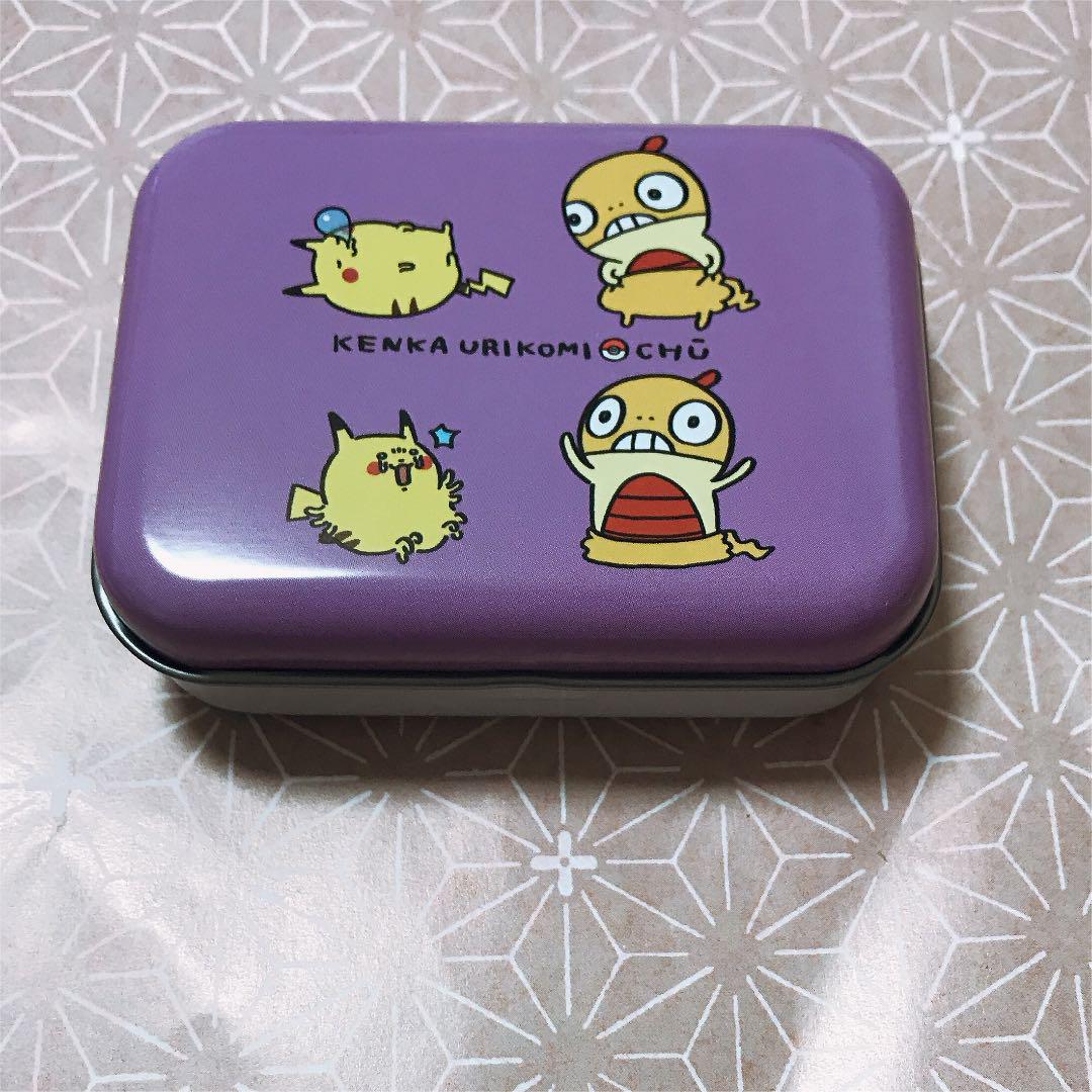 スクエア缶コレクション 24じかんポケモンCHŪ ズルッグ\u0026ピカチュウ(¥699) , メルカリ スマホでかんたん フリマアプリ