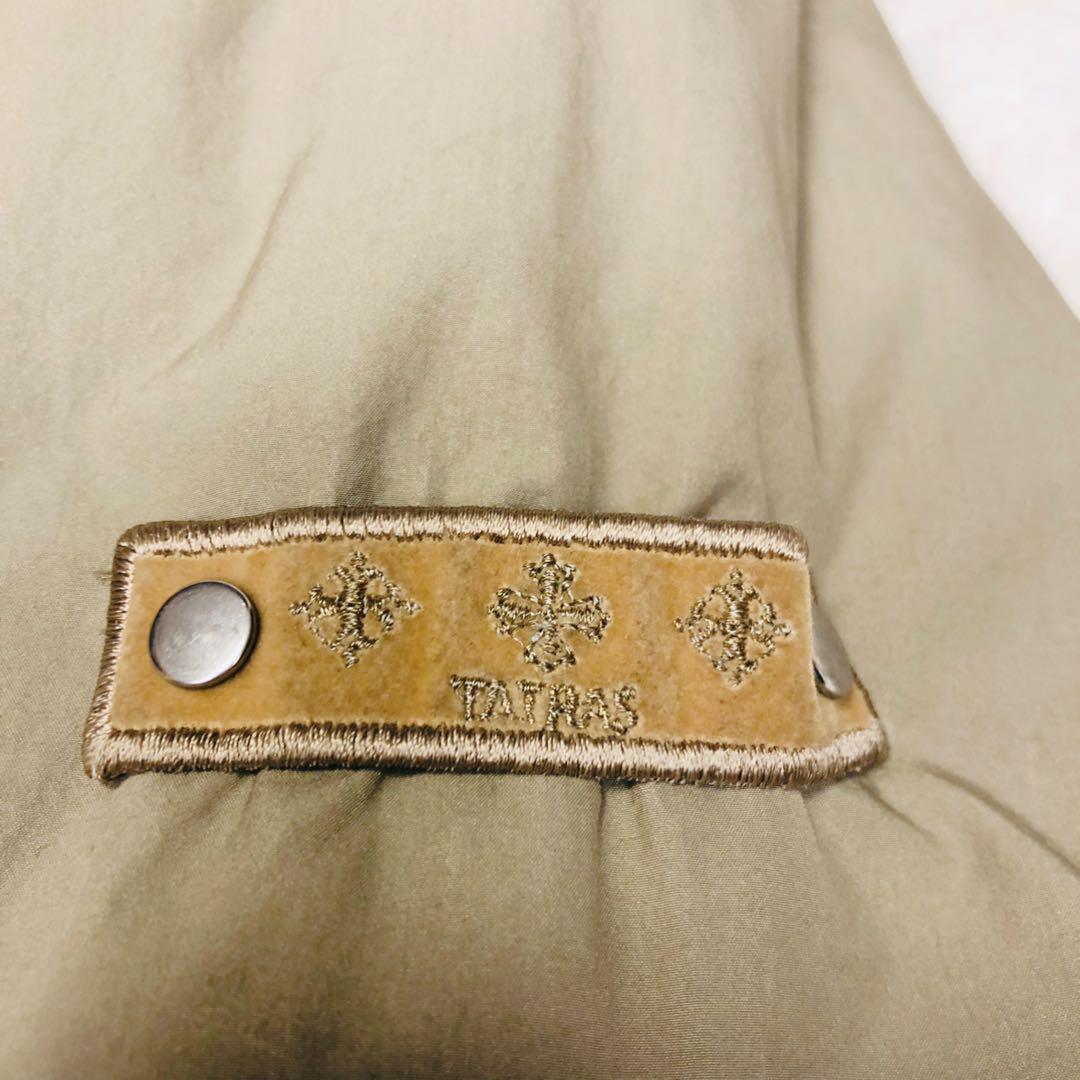 TATRAS タトラス トレンチコート ダウン ライナー付き ベルト カーキ M