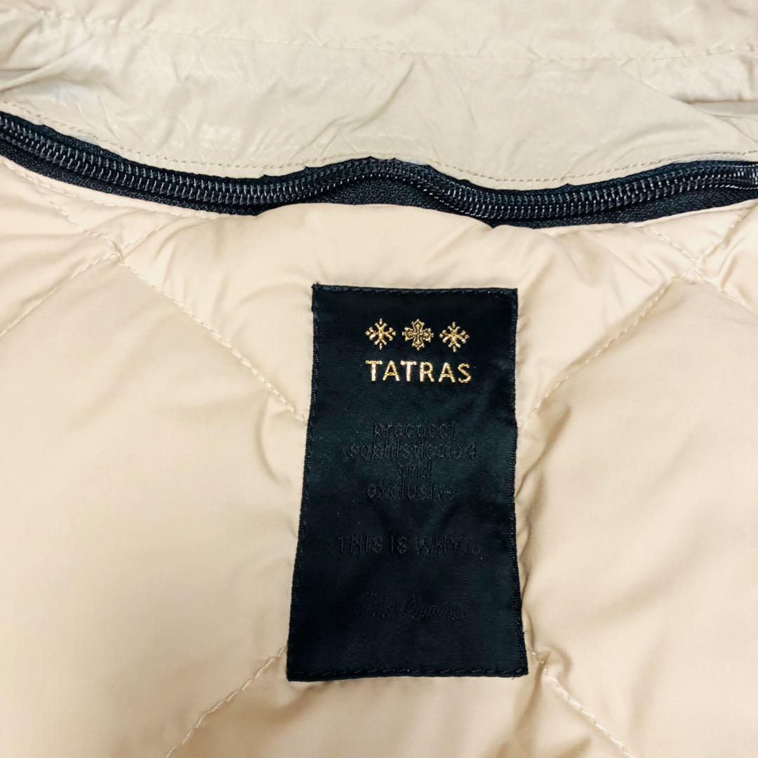TATRAS タトラス トレンチコート ダウン ライナー付き ベルト カーキ M
