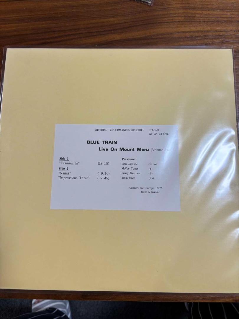 洋楽 John Coltrane Live On Mount Meru Volume1