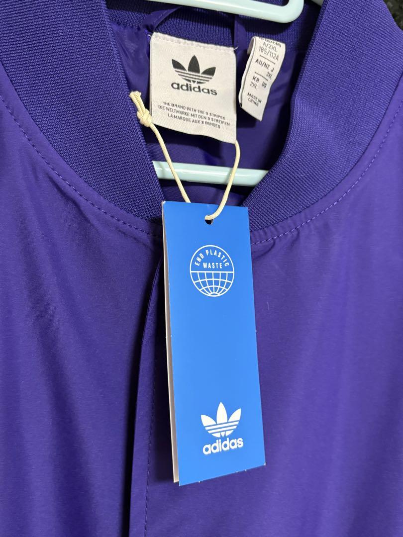 adidas  アウター ジャケット  パープル  新品  3XL